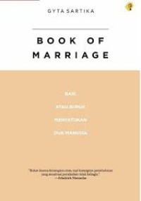 Image of Book Of Marriage